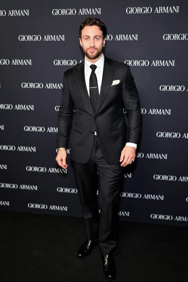 Аарон Тейлор-Джонсон/Фото: Theo Wargo/Getty Images for Giorgio Armani