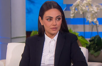 Mila Kunis visited the Ellen Degeneres show and talked about children