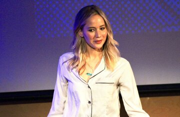 Jennifer Lawrence at Tulane University in 2018