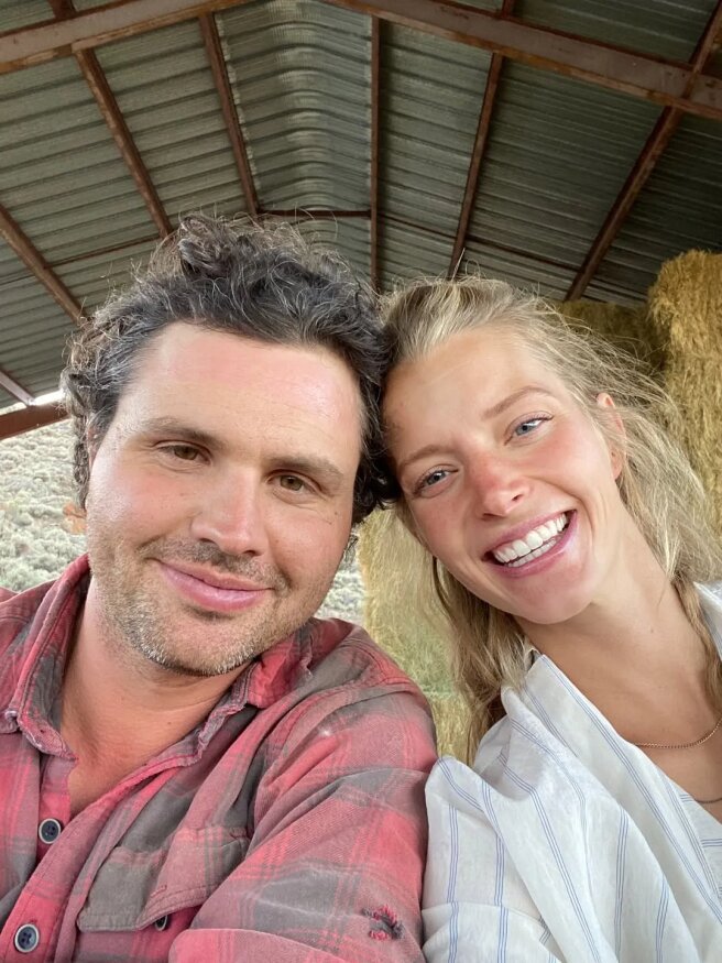 Ханна Нилман с мужем