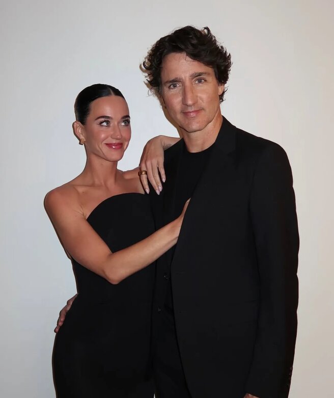 Кэти Перри и Джастин Трюдо