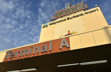 Hollywood Burbank Airport Terminal A building exterior