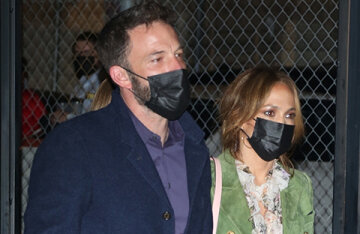 Jennifer Lopez and Ben Affleck took their children to the musical "Hamilton"