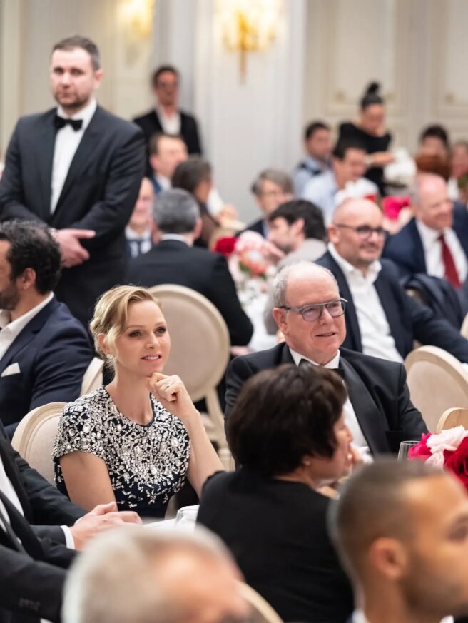 Князь Альбер и княгиня Шарлен