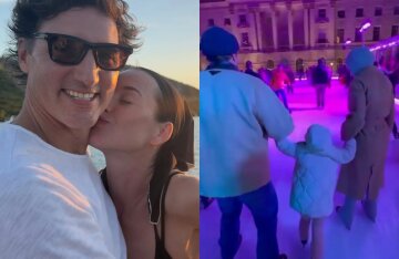 Katy Perry celebrated the holidays with her boyfriend Justin Trudeau, Orlando Bloom, and her daughter.