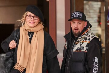 Cameron Diaz and Benji Madden celebrate their wedding anniversary in Aspen