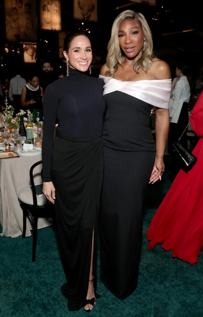 Меган Маркл и Серена Уильямс