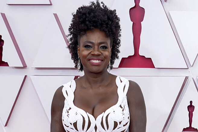 Oscars 2021: Viola Davis on the red carpet