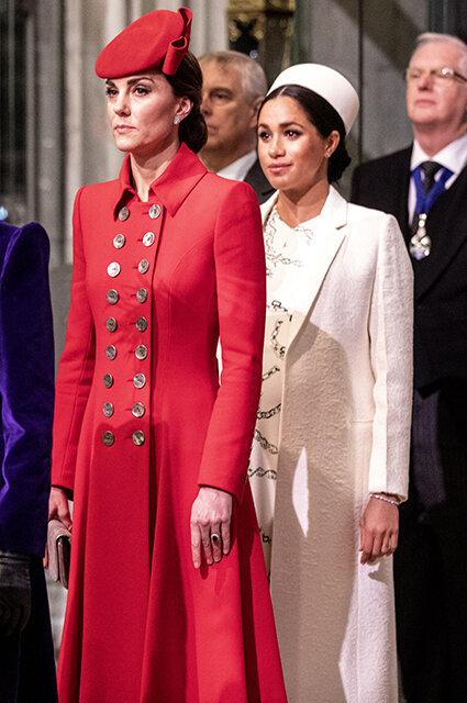 Kate Middleton and Meghan Markle