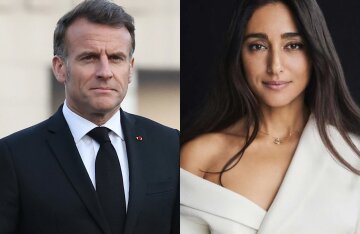 Emmanuel Macron received that very slap from his wife for cheating on him with an Iranian actress.