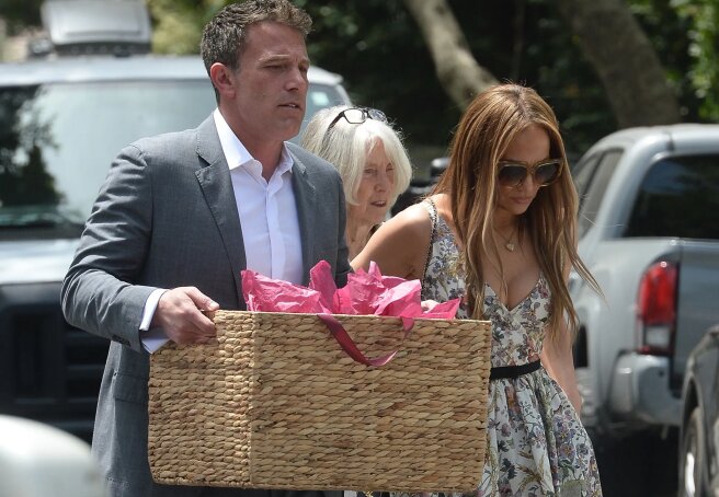 Jennifer Lopez and Ben Affleck attended his daughter's graduation together after rumors of marital problems
