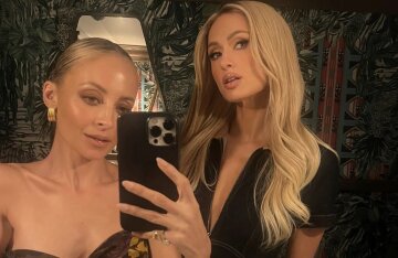 Paris Hilton and Nicole Richie reunited on the set of a special episode of the cult 2000s reality show "The Simple Life"
