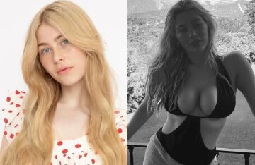 Claudia Schiffer's 20-year-old daughter shows off her figure in a swimsuit