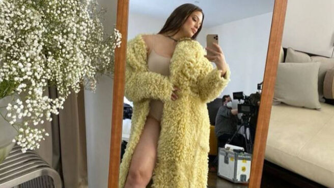 Following Alyona Alyona: Ashley Graham posted a photo in her underwear