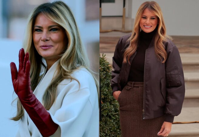 Dior suit and bomber jacket: Melania Trump stepped out in different looks at White House events