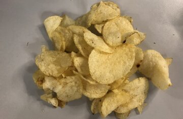 A yellow bag of Lay's Classic potato chips