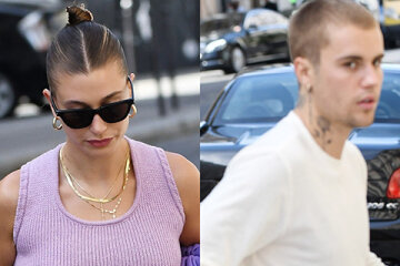 Hailey and Justin Bieber spend their vacation in Paris
