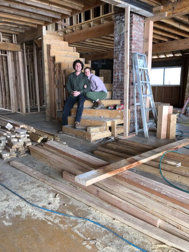 Ханна Нилман с мужем