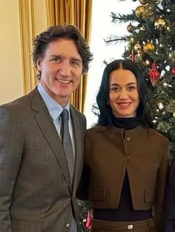 Джастин Трюдо и Кэти Перри