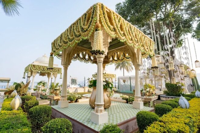 Свадьба Вамси Гадираджу и Нетры Мантены