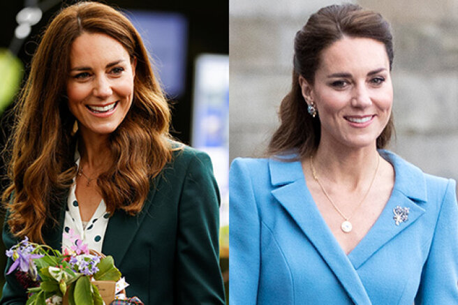From cozy casual to romantic classics: four new looks for Kate Middleton on the royal tour of Scotland