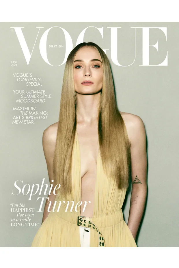 Софи Тёрнер/Фото: Mikael Jansson/Vogue