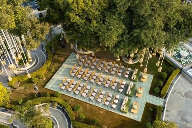 Свадьба Вамси Гадираджу и Нетры Мантены