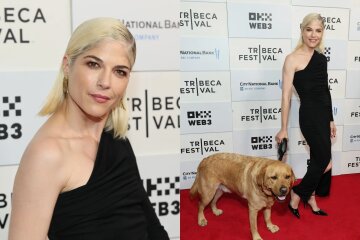 Selma Blair came out with a guide dog