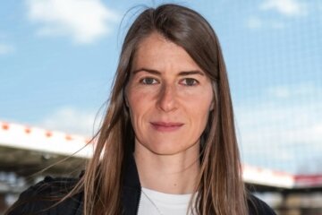 The first woman to become head coach of a football team in a top European league