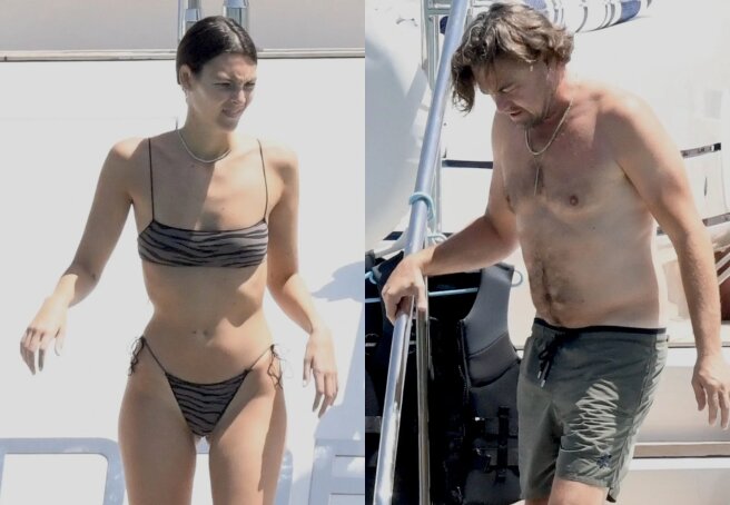 "A Skuf with Jack Nicholson Vibes." Leonardo DiCaprio Relaxes on a Yacht with Vittoria Ceretti