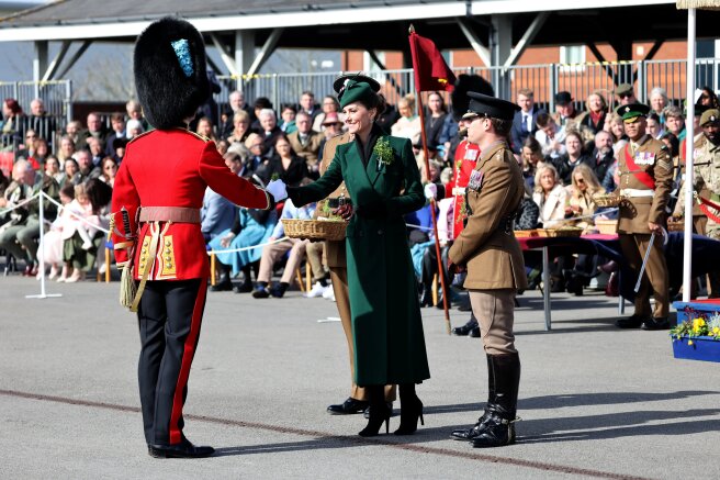 Кейт Миддлтон на параде