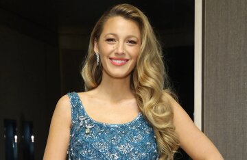 Blake Lively in a mermaid dress at an evening dedicated to Pharrell Williams' jewelry collection