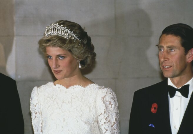 Принцесса Диана и будущий король Карл III
