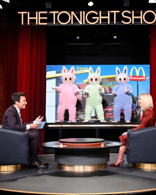 Джимми Фэллон и Сидни Суини