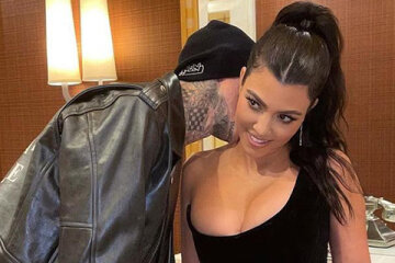 Kourtney Kardashian and Travis Barker provoked wedding rumors