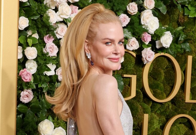 Golden Globes 2025: Nicole Kidman on the Red Carpet