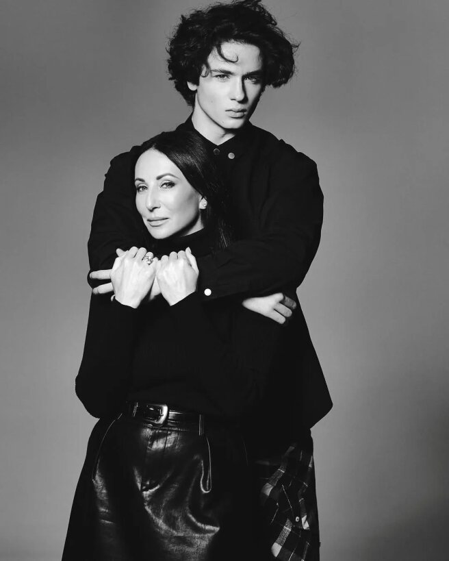 Алика Смехова с сыном