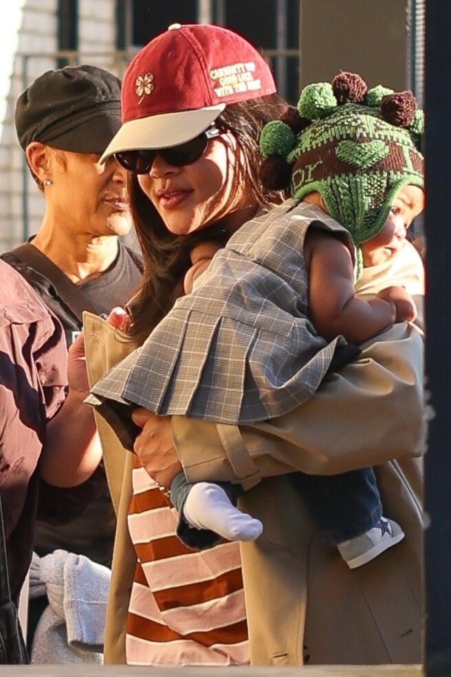 Рианна с дочерью