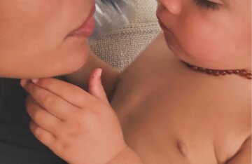 Vincent Cassel's girlfriend has revealed new photos of their son.