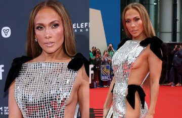 Jennifer Lopez Wears 'Revenge Dress' to Premiere of Ben Affleck Produced Film