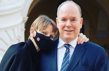 Princess Charlene shared her first family photo after reuniting with her husband and children