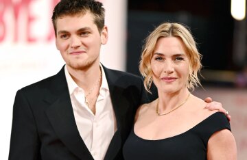Kate Winslet appeared in public with her 21-year-old son, who has begun a film career.