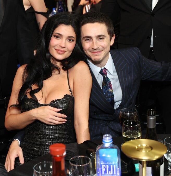 Кайли Дженнер и Тимоти Шаламе