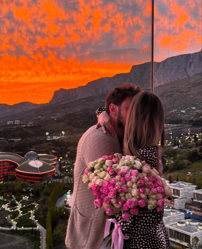 Агата Муцениеце и Пётр Дранга