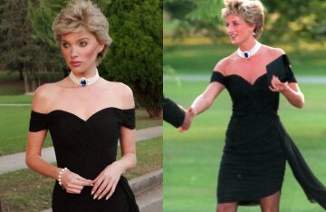 Elsa Hosk Recreates Princess Diana's Iconic 'Revenge Dress'