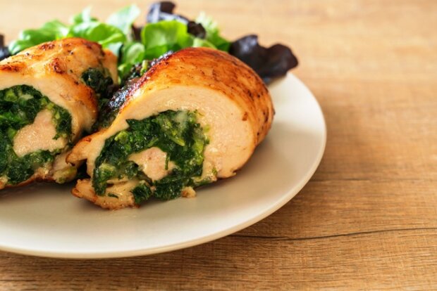 Recipe with spinach