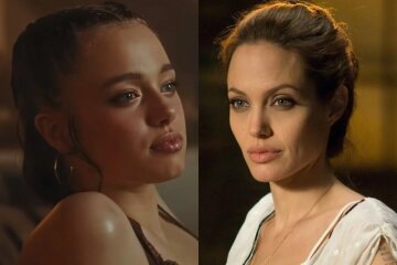 "Like Two Drops." Angelina Jolie's daughter Shiloh starred in a music video and was compared to her mother.