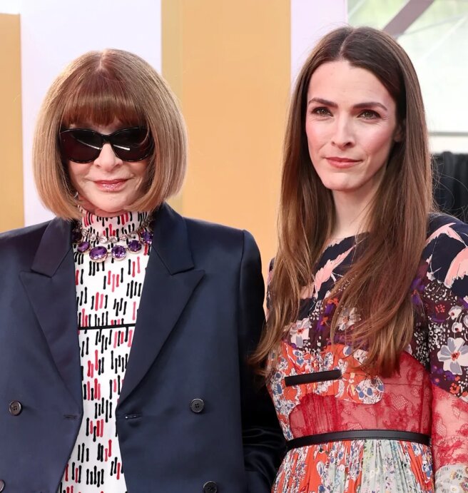 Анна Винтур с дочерью Би Карроззини