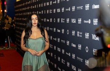 Charli xcx at the 2025 Toronto International Film Festival