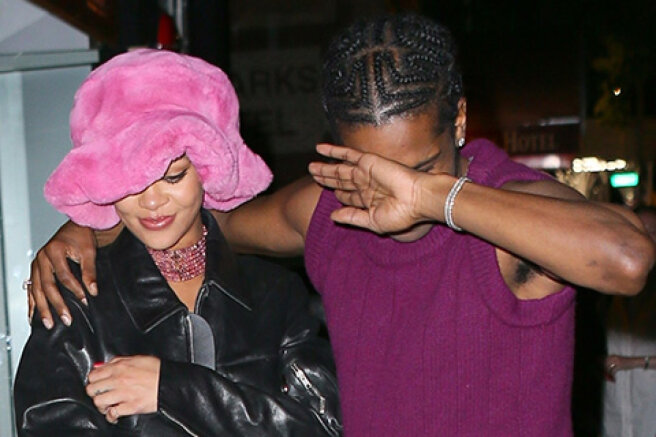 Rihanna and A$AP Rocky were filmed on a date in New York
